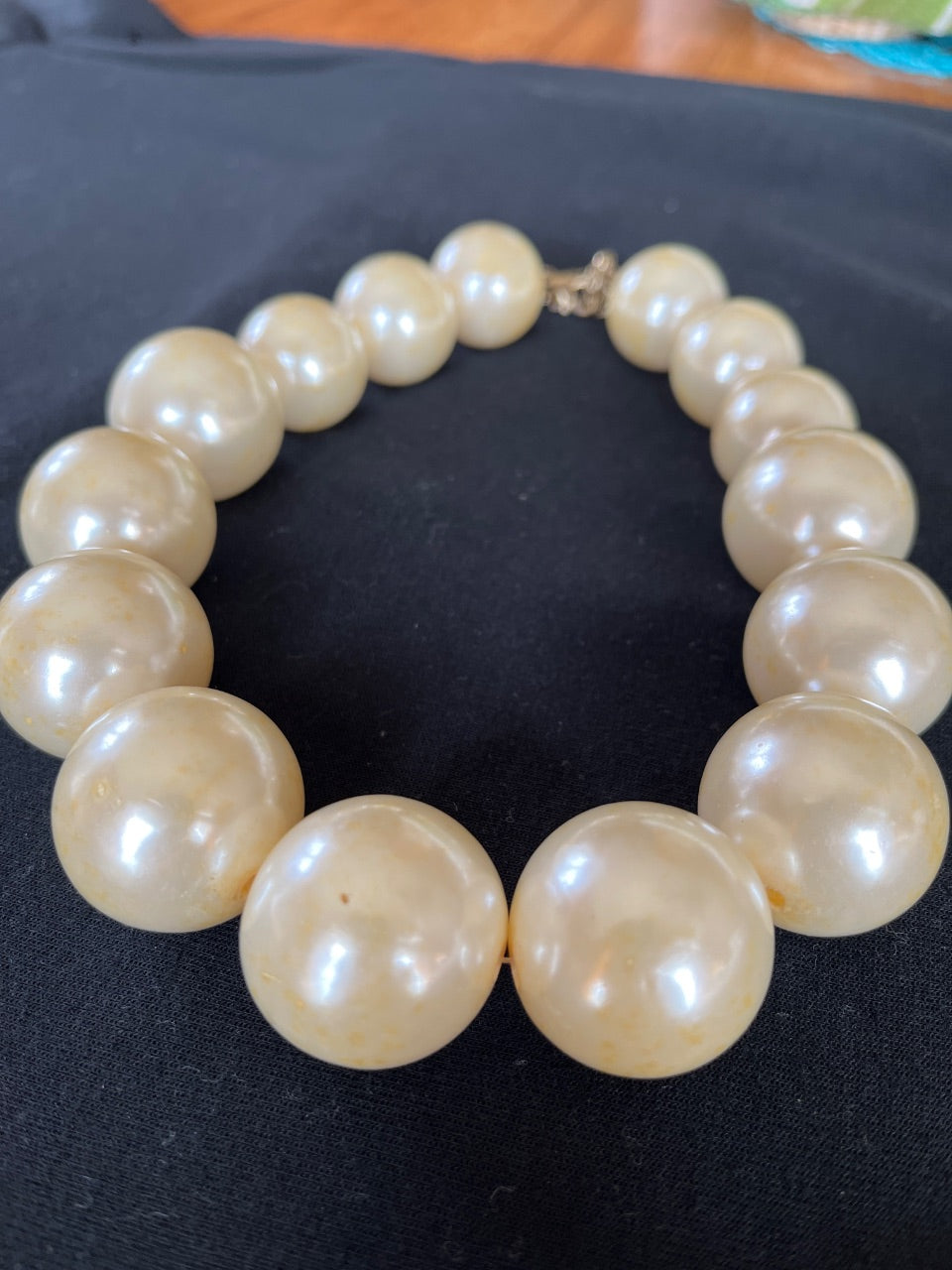 Chanel Oversized Faux Pearl Statement Necklace, c. 2000s–2010s — view 2
