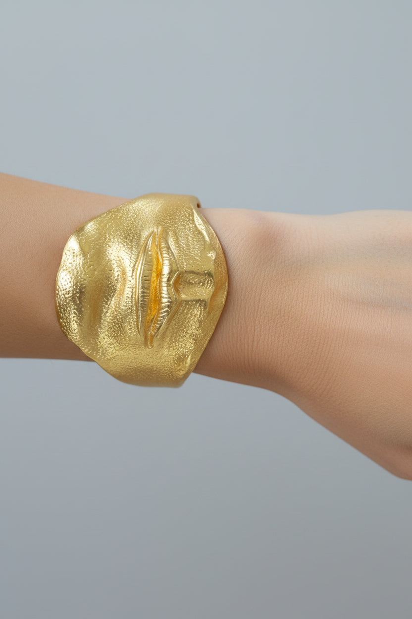 Schiaparelli Face Cuff Bracelet, c. 2022–2024 — view 3